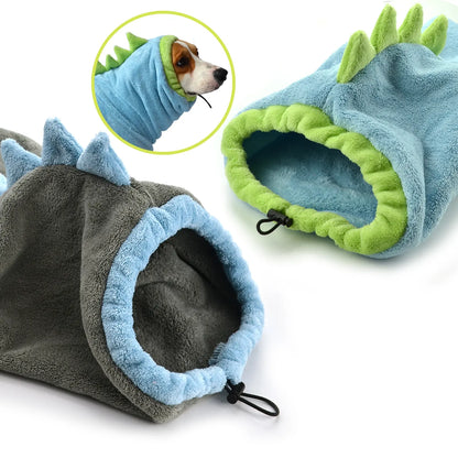 Quick-Dry Dog Bathrobe and Towel Set with Adjustable Microfiber Robe and Drying Gloves, Perfect for Cold Weather and Beach Swimming Grooming Supplies