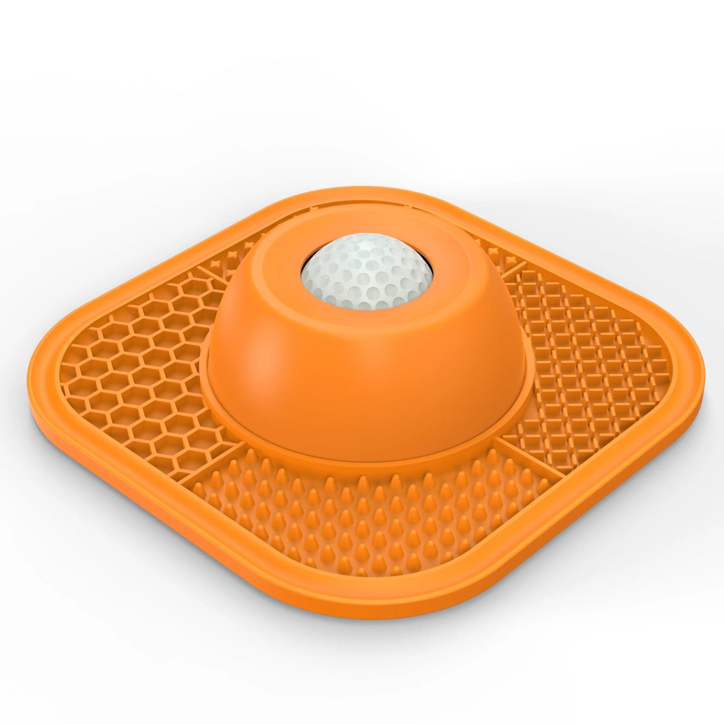 2026 Enhanced Slow Feeder Dog Bowl and Lick Mat with Anti-Slip Design and Interactive Rolling Ball Toy for All Breeds - Ideal for Dietary Supplementation and Post-Operative Nutrition