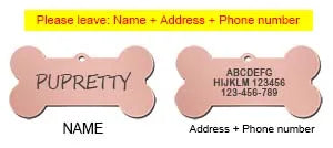 Etiqueta de identificación de mascota, llavero grabado gratis personalizado para gato, cachorro, perro, llavero colgante, pata de hueso, accesorios para mascotas