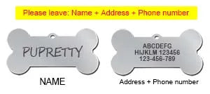 Etiqueta de identificación de mascota, llavero grabado gratis personalizado para gato, cachorro, perro, llavero colgante, pata de hueso, accesorios para mascotas