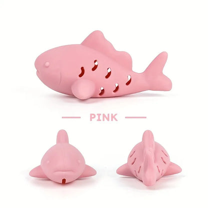 Juguete interactivo para perros y gatos, diseño duradero resistente a mordeduras, ocultar alimentos y rechinar los dientes, entretenimiento para mascotas pequeñas, 1 ud.