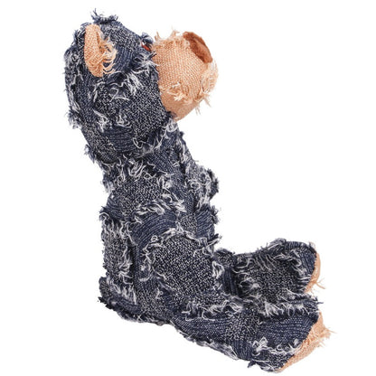 Oso de peluche para mascotas, juguete interactivo de felpa para perros, limpieza de dientes, antimordeduras, juguete Abreact, suministros para mascotas