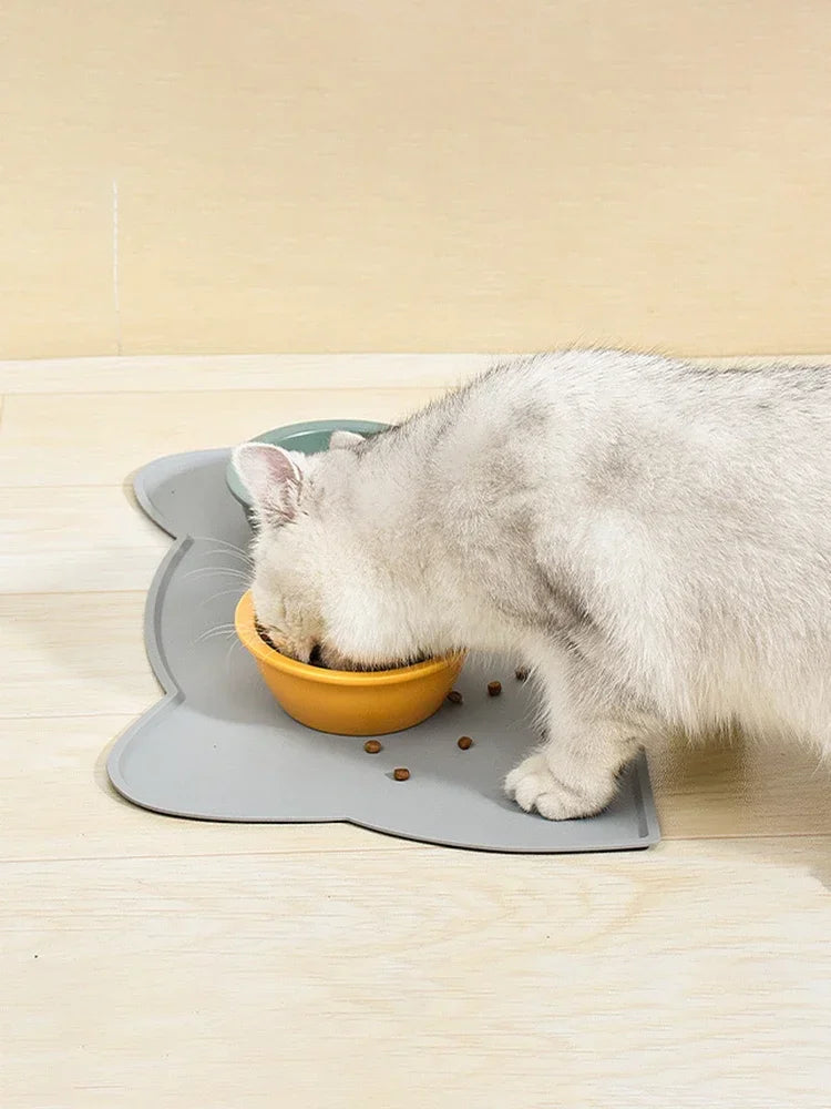 1 manteles individuales para mascotas son impermeables y antideslizantes para evitar derrames de alimentos y agua y fáciles de limpiar para perros y gatos