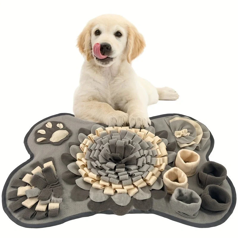 Estera para olfatear mascotas para perros, almohadilla de alimentación lenta interactiva y duradera para perros, estera de entrenamiento para habilidades de forrajeo y alimentación lenta