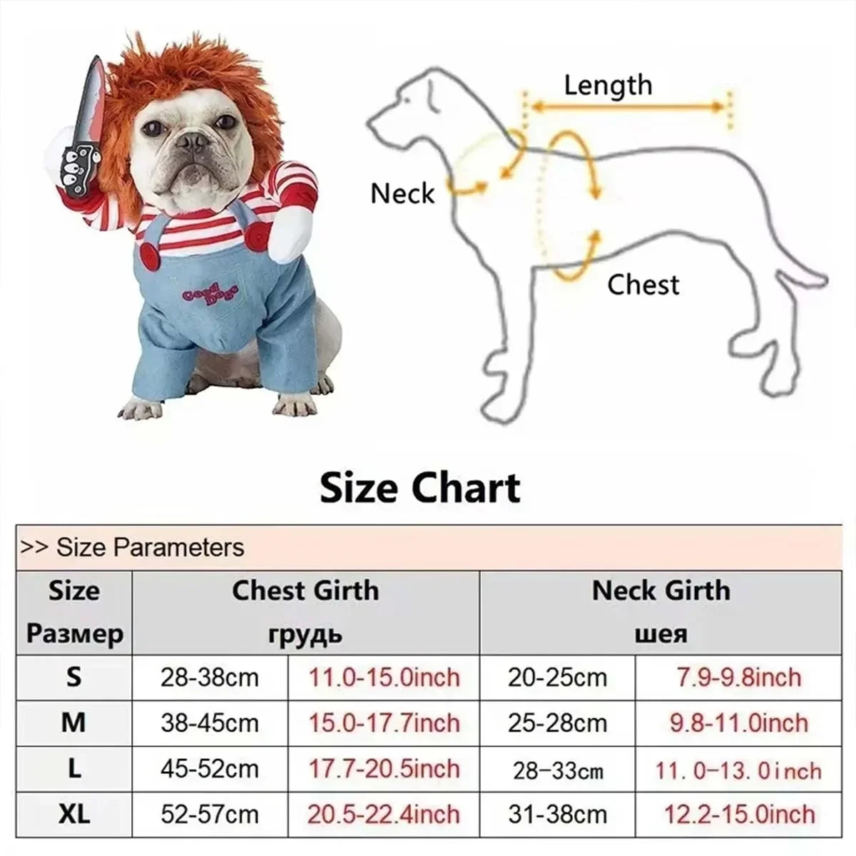 Conjunto divertido de Festival para mascotas, disfraces de Halloween para perros y gatos, novedad, ropa de Cosplay ajustable para gatos, perros medianos y grandes, Bulldog, Pug