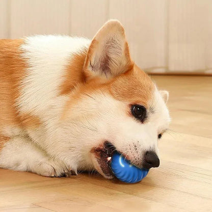 Pelota de juguete inteligente para perros, juguete interactivo electrónico para mascotas, pelota móvil USB, rebote en movimiento automático para cachorros, regalo de cumpleaños, producto para gatos