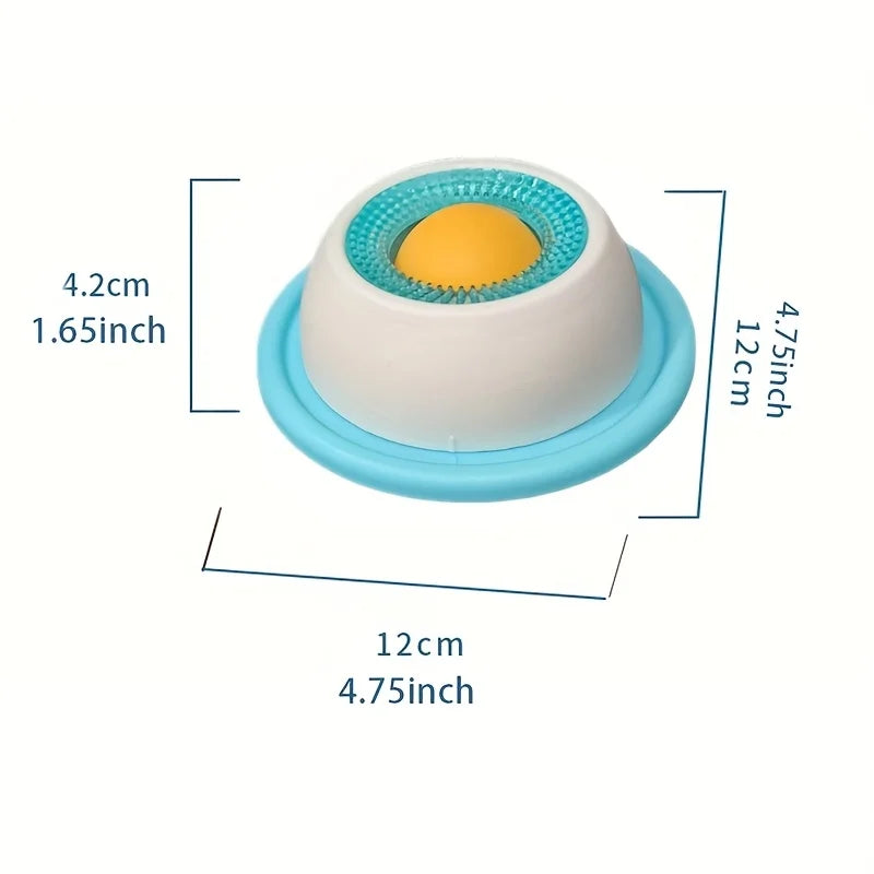 Estera para lamer mascotas, plato para lamer yogur, alimentador lento para perros y gatos, cuenco interactivo para aperitivos, promueve la salud dental, estera para lamer mascotas