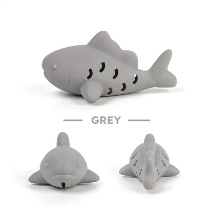 Juguete interactivo para perros y gatos, diseño duradero resistente a mordeduras, ocultar alimentos y rechinar los dientes, entretenimiento para mascotas pequeñas, 1 ud.