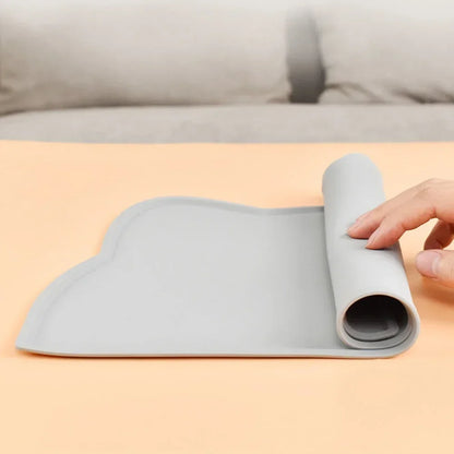 1 manteles individuales para mascotas son impermeables y antideslizantes para evitar derrames de alimentos y agua y fáciles de limpiar para perros y gatos