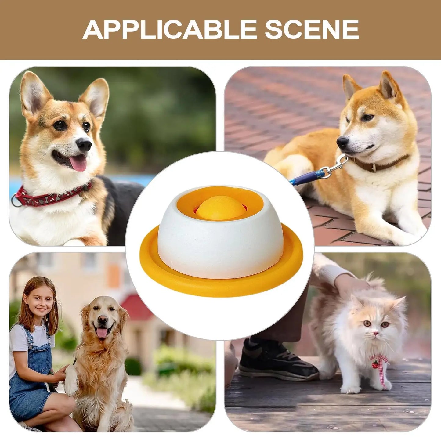 Accesorios de alimentación para mascotas, juguete para golosinas para perros, rompecabezas, juguetes para cachorros aburridos, alimentador lento, suministros para cachorros para una comida saludable