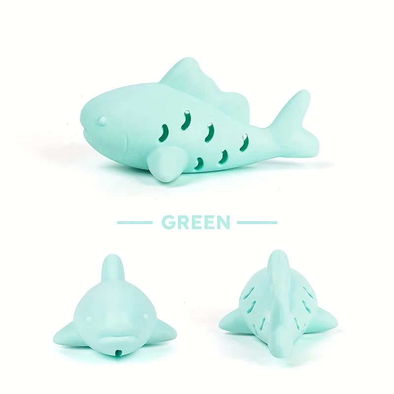 Juguete interactivo para perros y gatos, diseño duradero resistente a mordeduras, ocultar alimentos y rechinar los dientes, entretenimiento para mascotas pequeñas, 1 ud.