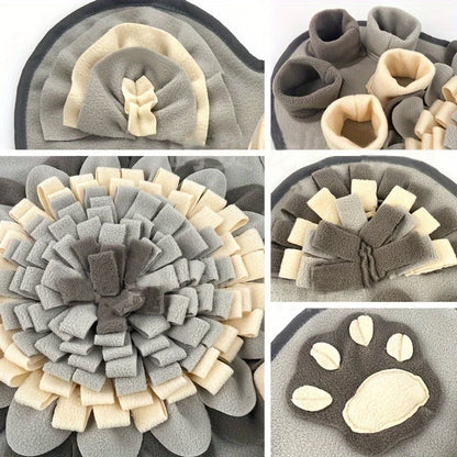 Estera para olfatear mascotas para perros, almohadilla de alimentación lenta interactiva y duradera para perros, estera de entrenamiento para habilidades de forrajeo y alimentación lenta