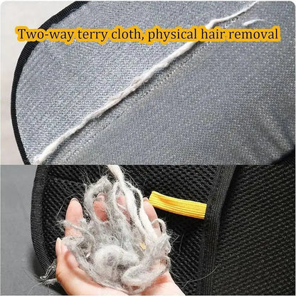 Herramienta para Eliminar Pelo de Mascotas, Guantes Reutilizables para Eliminar el Pelo Estático, Guantes de Doble Cara para el Cuidado de Mascotas, Eliminan el Pelo de Mascotas de las Alfombras