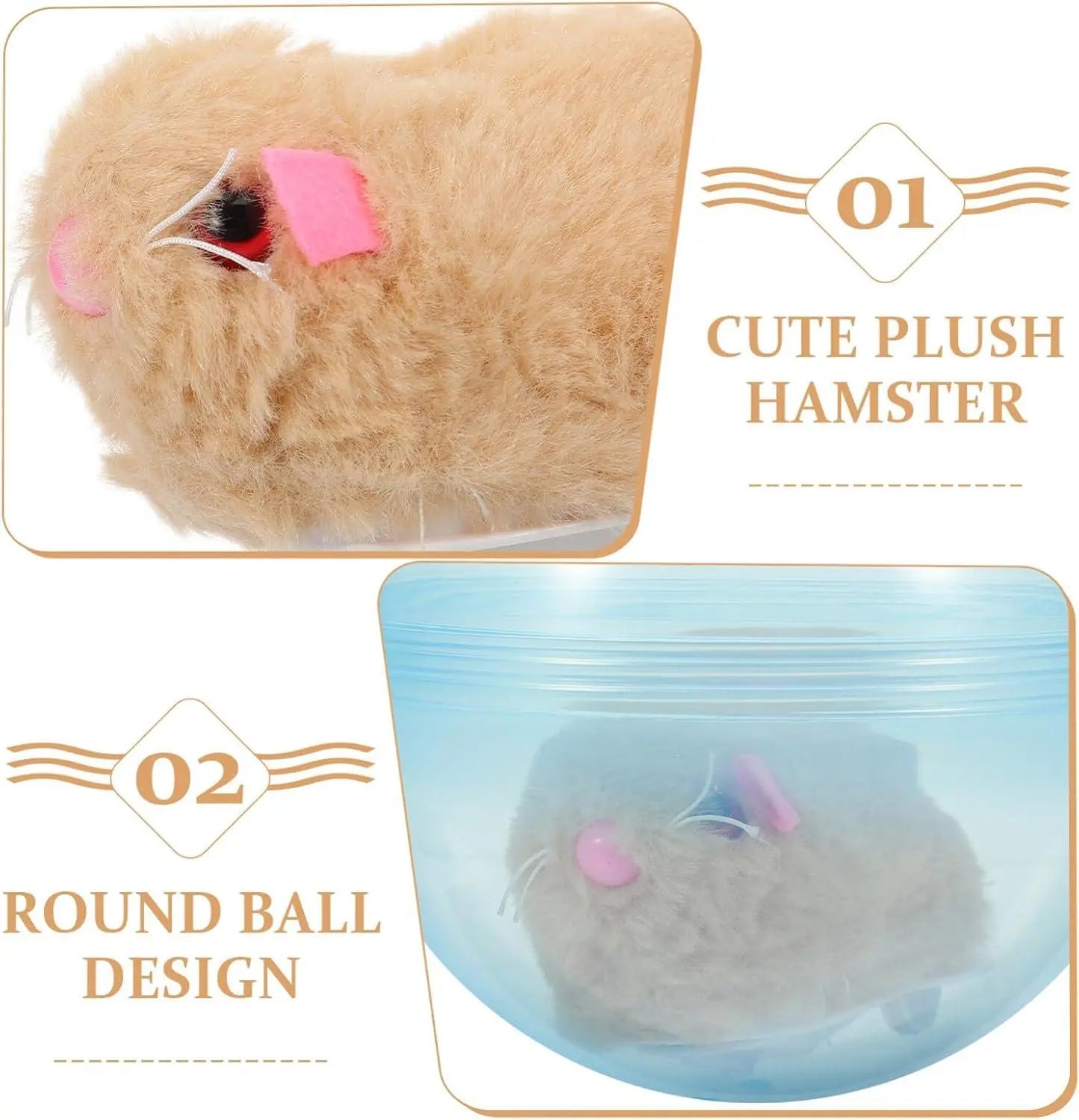 Smart Cat Toy - USB Rechargeable Auto-Rolling Ball for Hands-Free Indoor Play