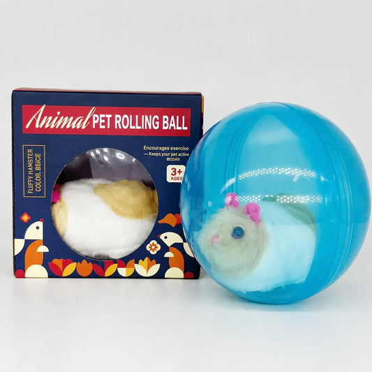 Smart Cat Toy - USB Rechargeable Auto-Rolling Ball for Hands-Free Indoor Play
