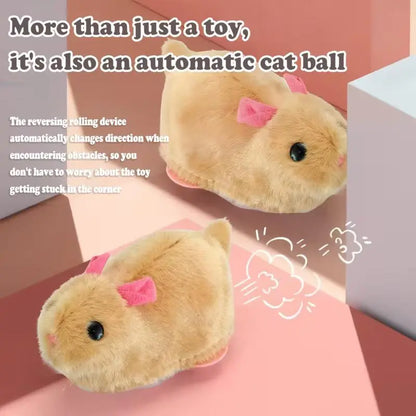 Smart Cat Toy - USB Rechargeable Auto-Rolling Ball for Hands-Free Indoor Play